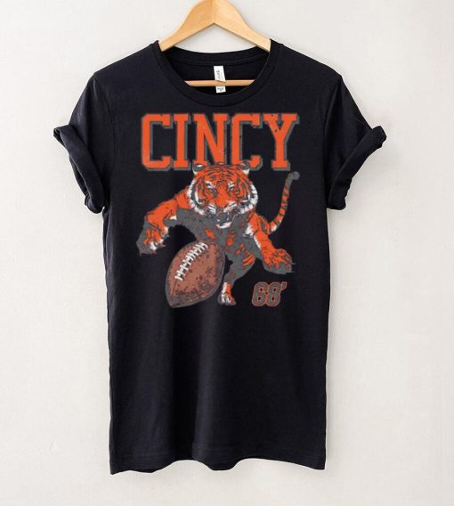 Cincinnnati Cincy football tiger attack ’68 shirt