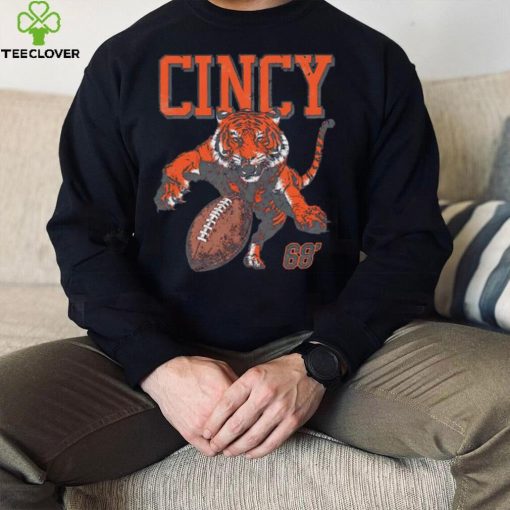Cincinnnati Cincy football tiger attack ’68 shirt