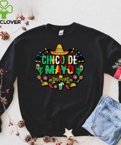 Cinco De Mayo Colorful Sombrero Mexican Hat Cinco De Mayo T Shirt