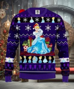 Cinderella Purple Ugly Christmas Sweater Impressive Gift For Men And Women