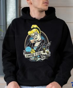 Cinderella tattoo Curfew Sucks cartoon shirt