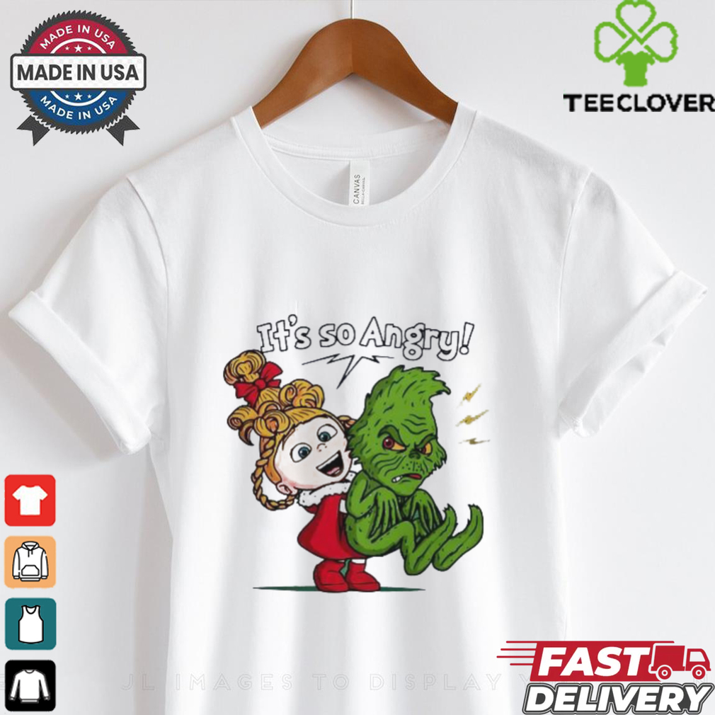 Cindy Lou Who and Grinch it’s so angry Merry Christmas shirt Cindy Lou Who and Grinch it’s so angry Merry Christmas shirt