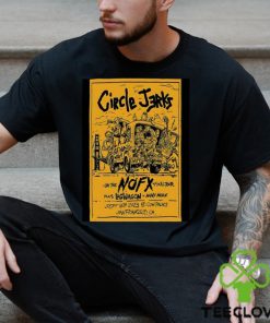Circle Jerks Tour 2023 Cow Palace T shirt