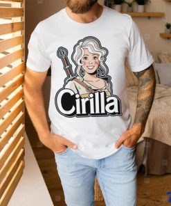 Ciri The Witcher X Barbie Cirilla cartoon shirt