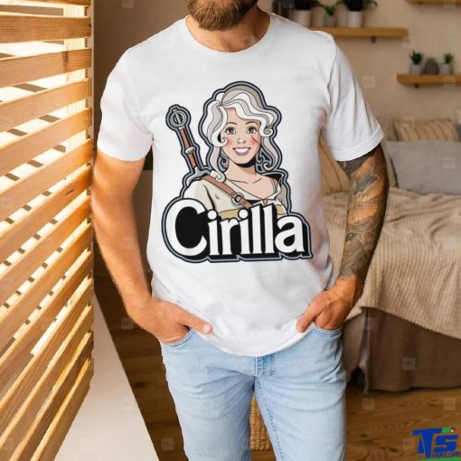 Ciri The Witcher X Barbie Cirilla cartoon shirt
