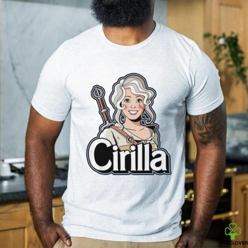 Ciri The Witcher X Barbie Cirilla cartoon shirt