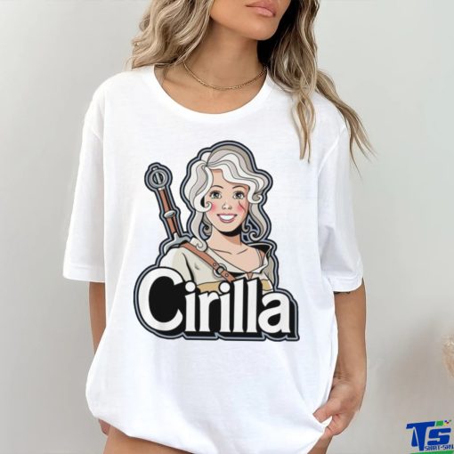 Ciri The Witcher X Barbie Cirilla cartoon shirt