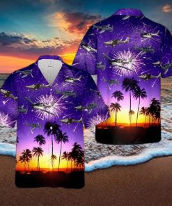 Cirrus 22 Airplane 4th Of July Hawaiian Shirt