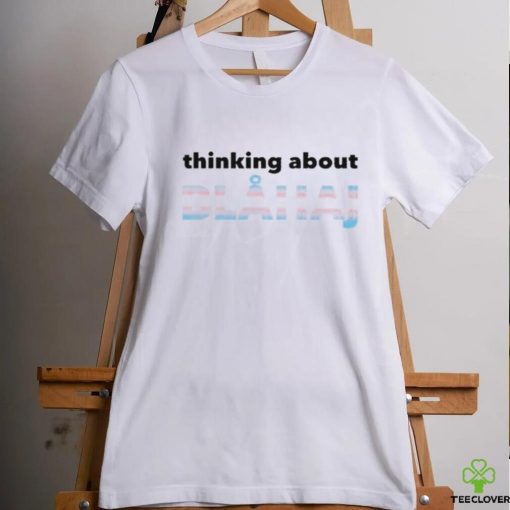 Cistemerror thinking about blåhaj T shirts