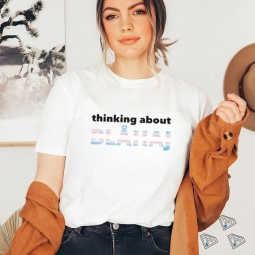 Cistemerror thinking about blåhaj T shirts