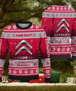 Citroen Car Lovers Ugly Christmas Sweater Gift Holidays