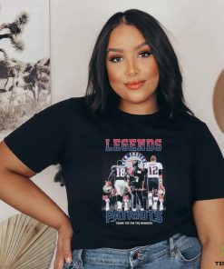 City Bill Belichick, Tom Brady And Matthew Slater Legends New England Patriots Thank You For The Memories Signatures Shirt
