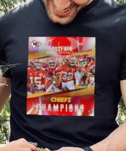 City Chiefs Fanatics Frame the AFC Division Championship Shirt