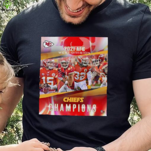 City Chiefs Fanatics Frame the AFC Division Championship Shirt