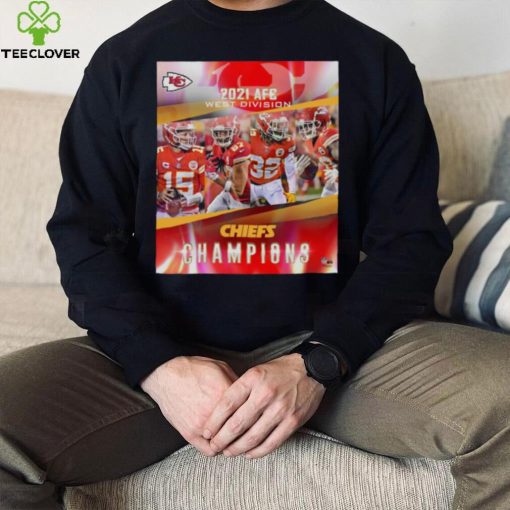 City Chiefs Fanatics Frame the AFC Division Championship Shirt