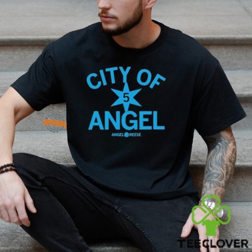 City Of Angel 5 Star Angel Reese Shirt