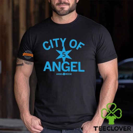 City Of Angel 5 Star Angel Reese Shirt