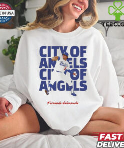 City Of Angels City Of Angels Fernando Valenzuela Los Angeles Dodgers Shirt 2 City Of Angels City Of Angels Fernando Valenzuela Los Angeles Dodgers Shirt