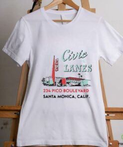 Civic Lanes 234 Pico Boulevard Santa Monica CA shirt