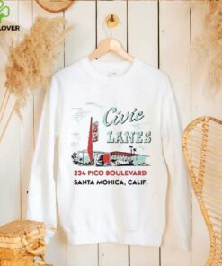 Civic Lanes 234 Pico Boulevard Santa Monica Calif shirt