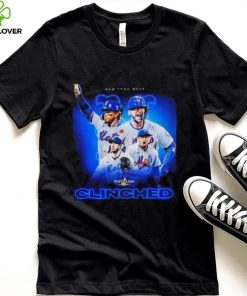 New York Mets 2022 Postseason Clinched Shirt2