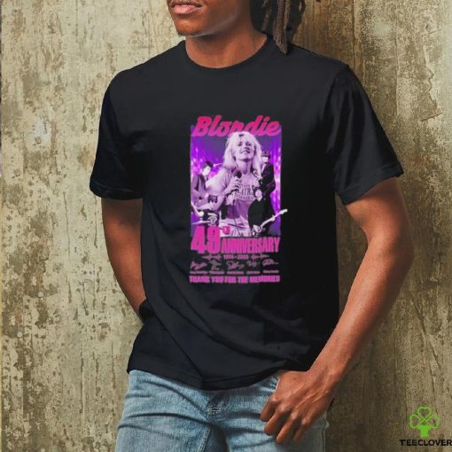 Blondie 49th Anniversary Thank You For The Memories T Shirt