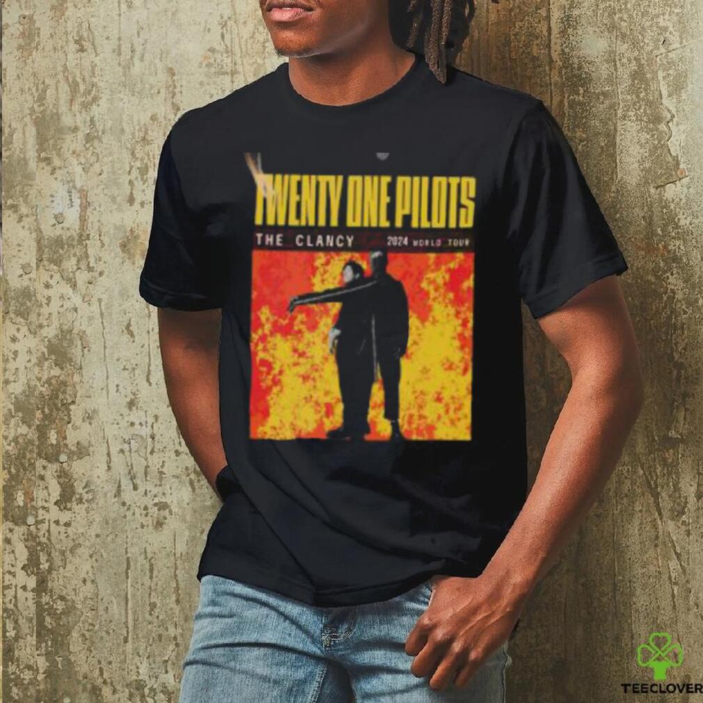 Clancy Twenty One Pilots World Tour T Shirt Clancy Twenty One Pilots World Tour T Shirt