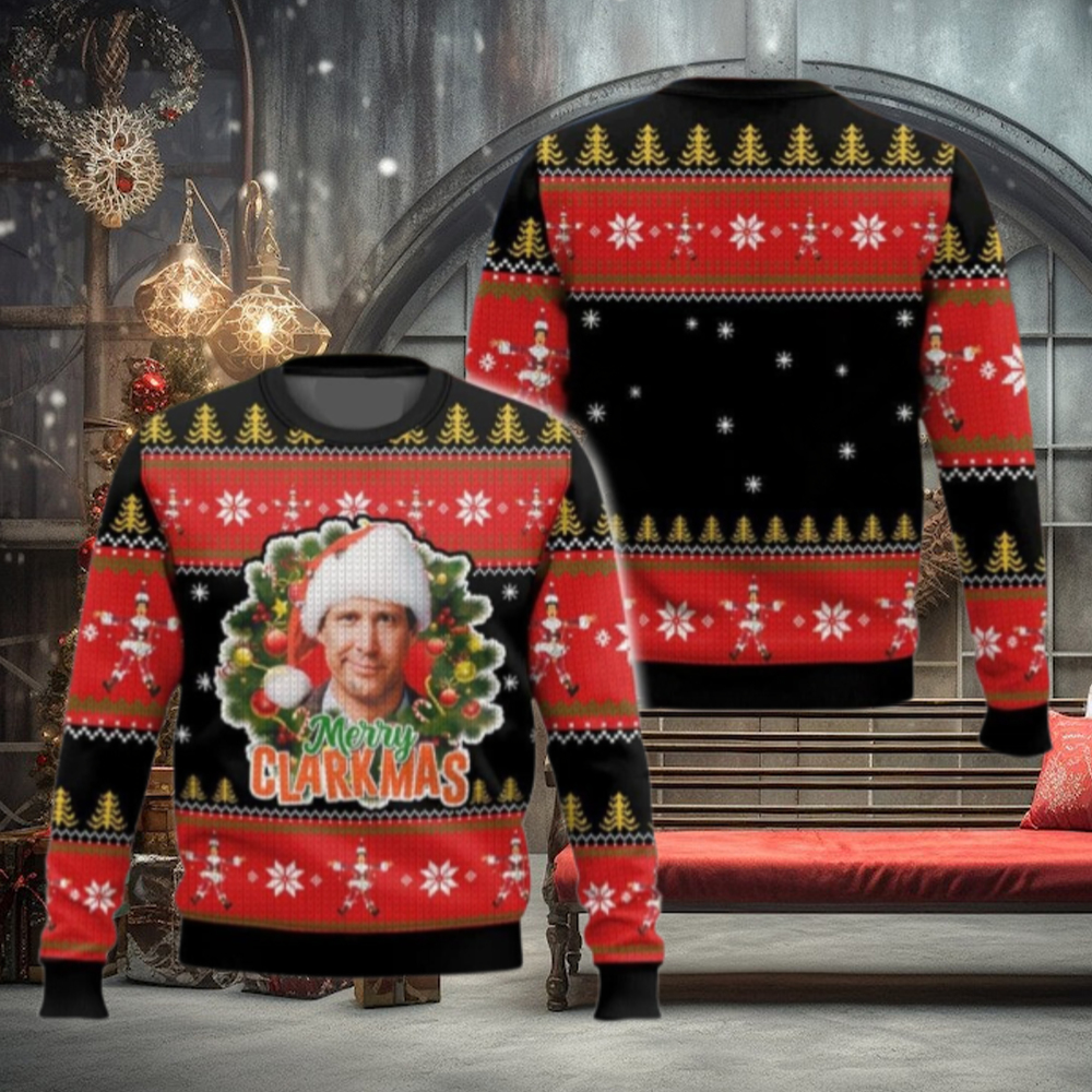 Clark Griswold Chritmas Sweatshirt, Merry Clarkmas Ugly Sweater Clark Griswold Chritmas Sweatshirt, Merry Clarkmas Ugly Sweater