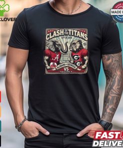 Clash Of The Titans Sept 28 2024 Alabama Vs Georgia Vs Tuscaloosa Al Shirt