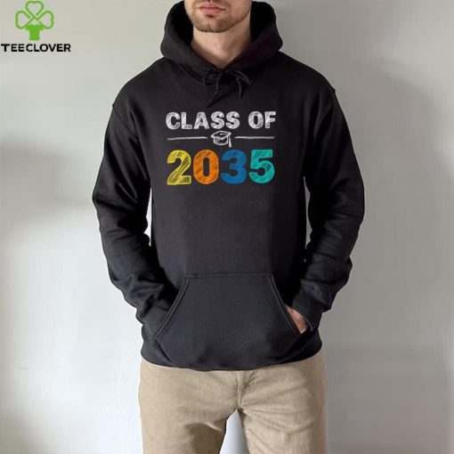 Class of 2035 Grow With Me First Day of School Graduation T Shirt
