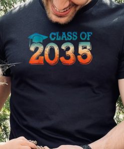 Class of 2035 Kindergarten Pre K First Day of School T Shirt