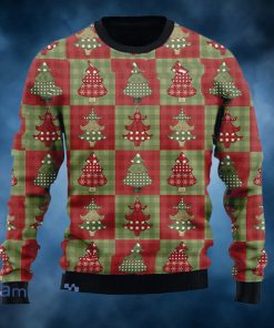 Classic Christmas Tree Pattern Xmas Gift Sweater