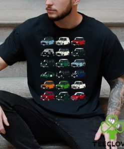 Classic Mini Cooper Evolution Car T Shirt Sweatshirt