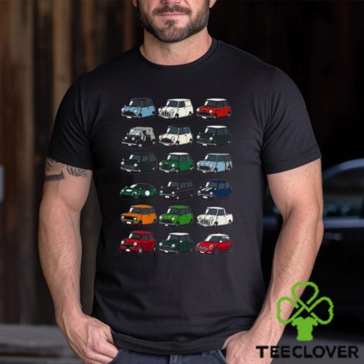 Classic Mini Cooper Evolution Car T Shirt Sweathoodie, sweater, longsleeve, shirt v-neck, t-shirt