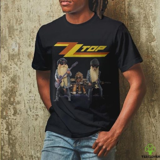 Classic ZZ Top Rock Band funny t shirt