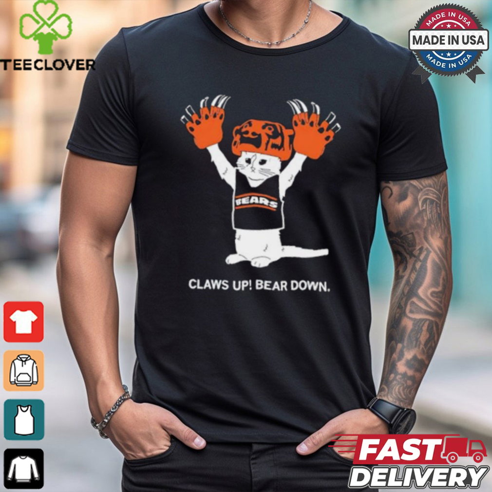 Claws up Chicago Bears Down shirt Claws up Chicago Bears Down shirt