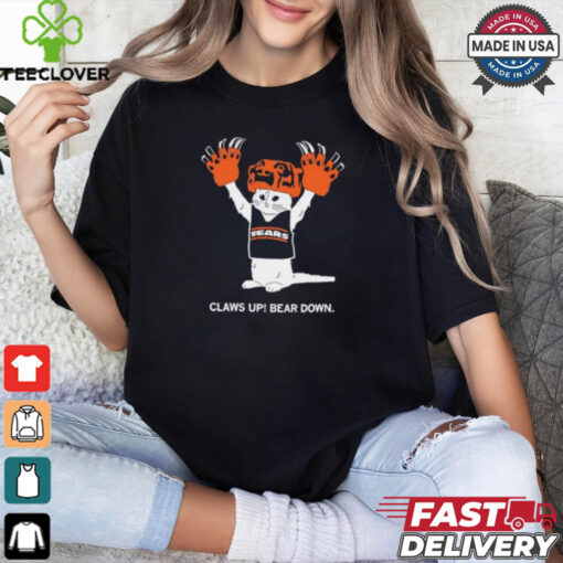 Claws up Chicago Bears Down shirt