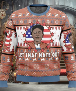 Clayton Bigsby Let That Hate Out Chappelle Show Ugly Christmas Sweater