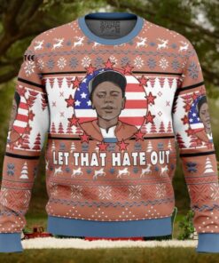 Clayton Bigsby Let That Hate Out Chappelle Show Ugly Christmas Sweater