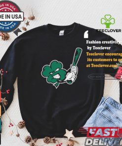 Clayton Clovers Angry Clover Black Cotton T Shirt