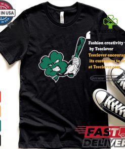 Clayton Clovers Angry Clover Black Cotton T Shirt 2 Clayton Clovers Angry Clover Black Cotton T Shirt