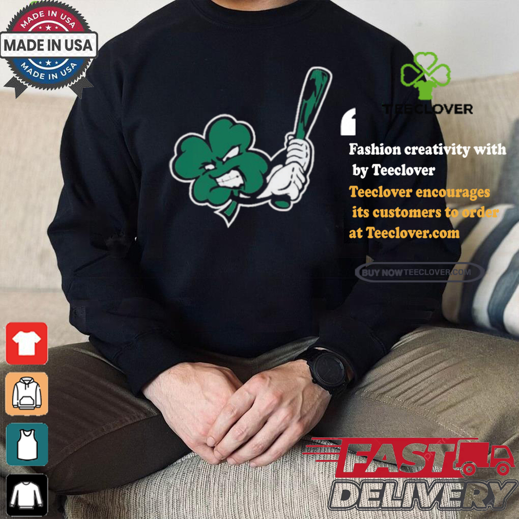 Clayton Clovers Angry Clover Black Cotton T Shirt Clayton Clovers Angry Clover Black Cotton T Shirt