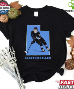 Clayton Keller Utah Hockey State star shirt