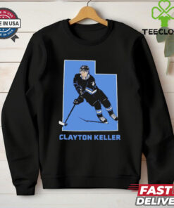 Clayton Keller Utah Hockey State star shirt