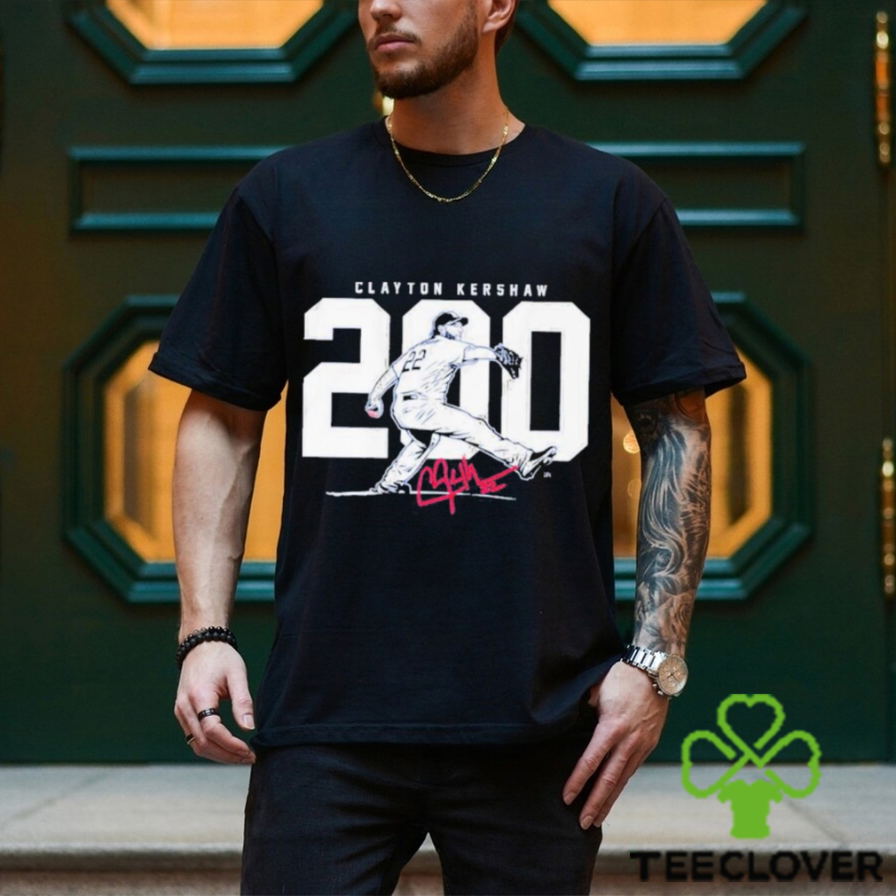 Clayton Kershaw 200 Shirt Clayton Kershaw 200 Shirt