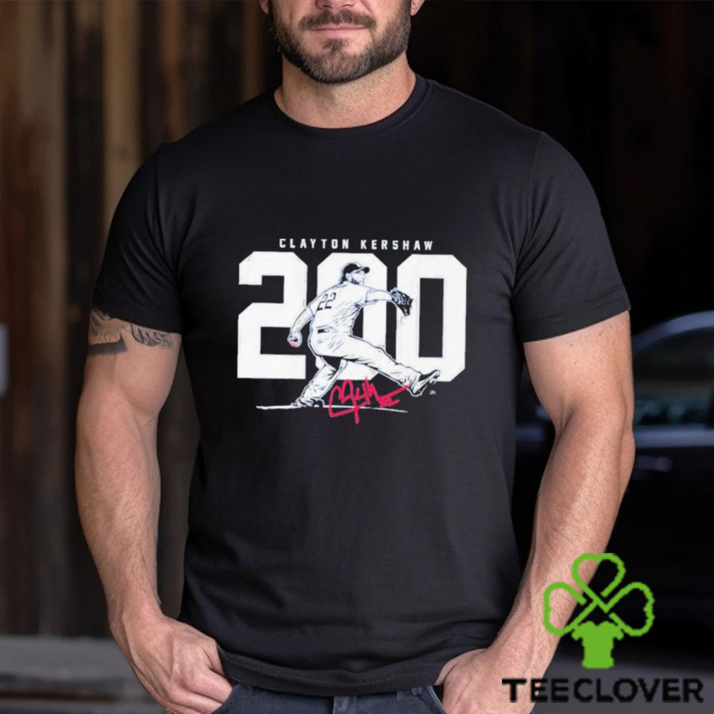 Clayton Kershaw 200 Shirt Clayton Kershaw 200 Shirt