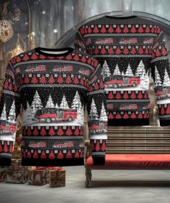 Clearwater Minnesota Clearwater Fire Department Ugly Sweater Christmas Gift For Men And Women