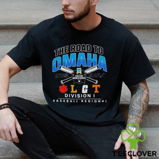 Clemson 2023 NCAA DI Baseball Regional The Road To Omaha Four Team shirt
