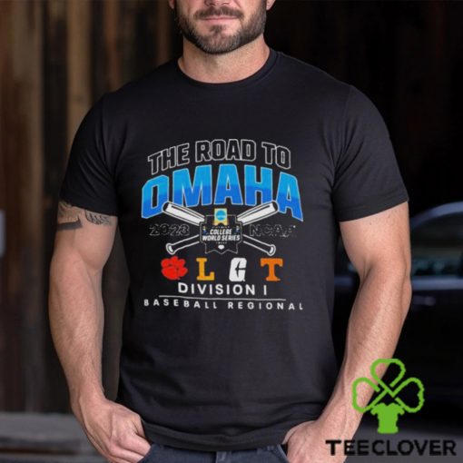 Clemson 2023 NCAA DI Baseball Regional The Road To Omaha Four Team shirt