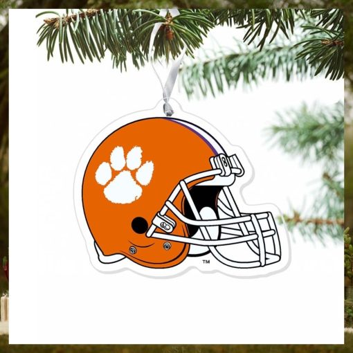 Clemson Helmet Ornament